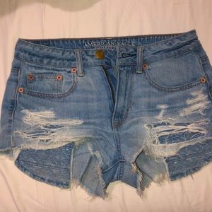 Denim shorts American eagle